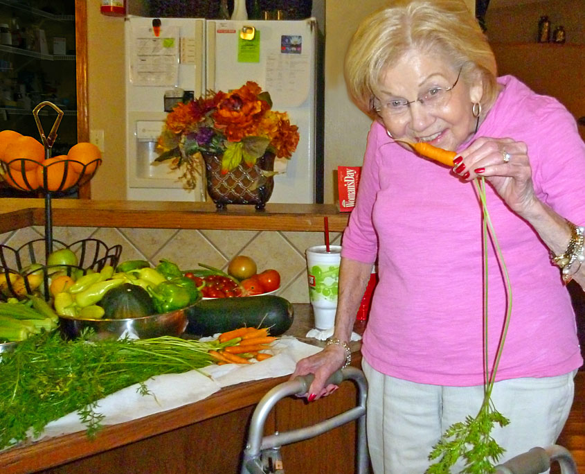 Gardening at Premier Living by Warden